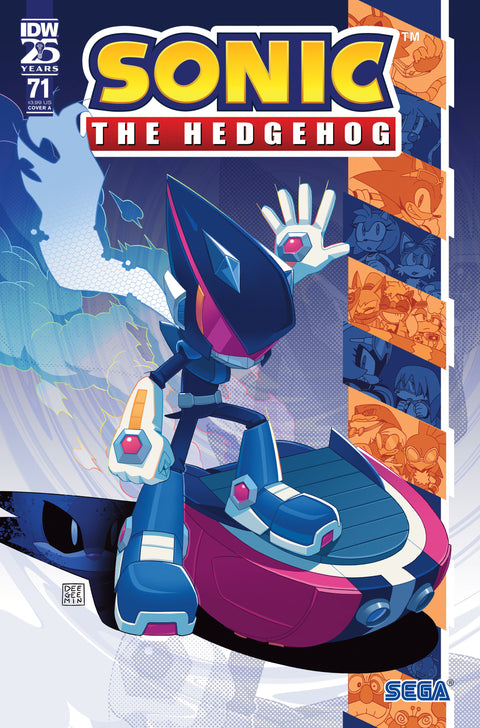 Sonic the Hedgehog #71 Cover A (Kim) IDW Publishing Evan Stanley Min Ho Kim Min Ho Kim