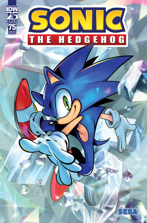 Sonic the Hedgehog #75 Variant RI (50) (Hesse) 1:50 IDW Publishing Evan Stanley Min Ho Kim Tyson Hesse