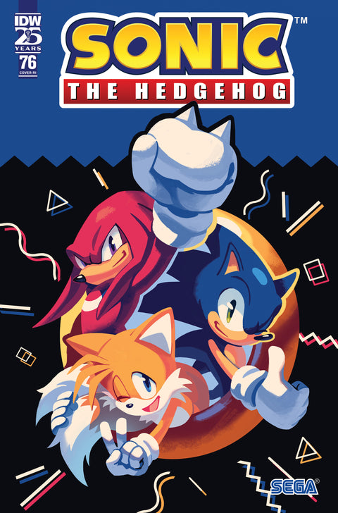 Sonic the Hedgehog #76 Variant RI (10) (Fourdraine) 1:10 IDW Publishing Ian Flynn Aaron Hammerstrom Nathalie Fourdraine