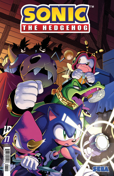 Sonic the Hedgehog #77 Cover A (Thomas) IDW Publishing Ian Flynn Adam Bryce Thomas Adam Bryce Thomas