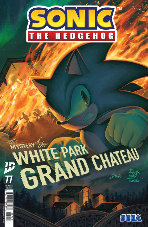 Sonic the Hedgehog #77 Variant B (Haines) IDW Publishing Ian Flynn Adam Bryce Thomas Natalie Haines