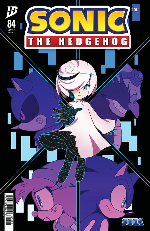 Sonic the Hedgehog #84 Variant B (Ata) IDW Publishing Ian Flynn Mauro Fonseca Iasmin Ata