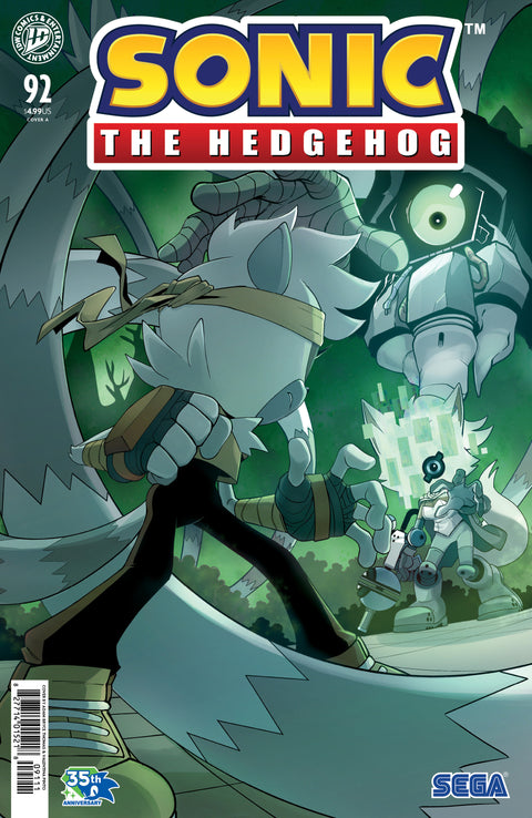 Sonic the Hedgehog #92 Cover A (Thomas) IDW Publishing Mark Bouchard Bracardi Curry Adam Bryce Thomas