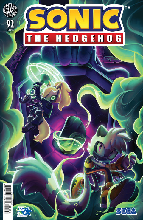 Sonic the Hedgehog #92 Variant B (Forrest) IDW Publishing Mark Bouchard Bracardi Curry Alex Forrest