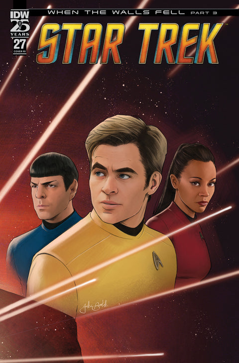 Star Trek #27 Variant RI (10) (Bartok) 1:10 IDW Publishing Collin Kelly Mike Feehan Jake Bartok