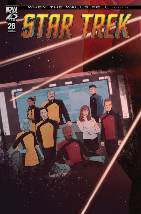 Star Trek #28 Variant RI (10) (Bartok) 1:10 IDW Publishing Collin Kelly Tess Fowler Jake Bartok