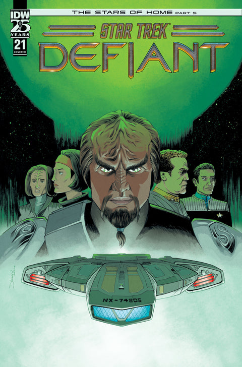 Star Trek: Defiant #21 Variant RI (10) (Shalvey) 1:10 IDW Publishing Christopher Cantwell Angel Unzueta Declan Shalvey