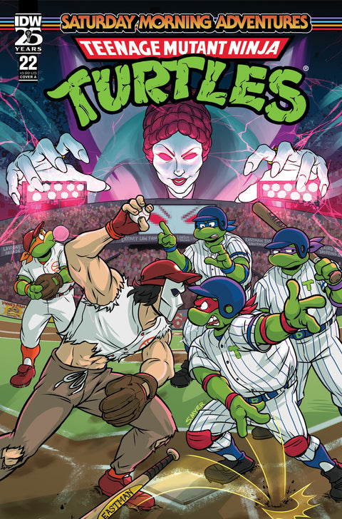 Teenage Mutant Ninja Turtles: Saturday Morning Adventures #22 Cover A (Myer) IDW Publishing Erik Burnham Sarah Myer Sarah Myer