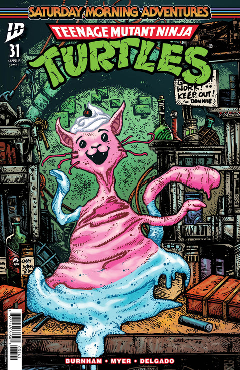 Teenage Mutant Ninja Turtles: Saturday Morning Adventures Continued 31 Comic Kevin Eastman Variant IDW Publishing 2025