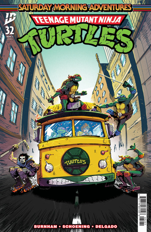 Teenage Mutant Ninja Turtles: Saturday Morning Adventures Continued 32 Comic Louie Joyce Variant IDW Publishing 2025