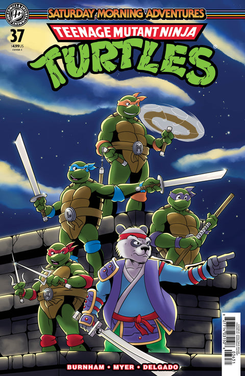 Teenage Mutant Ninja Turtles: Saturday Morning Adventures Continued 37 Comic Jonathan Miller Variant IDW Publishing 2026