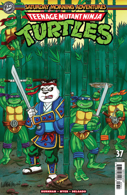 Teenage Mutant Ninja Turtles: Saturday Morning Adventures Continued 37 Comic Steve Lavigne Foil Variant IDW Publishing 2026
