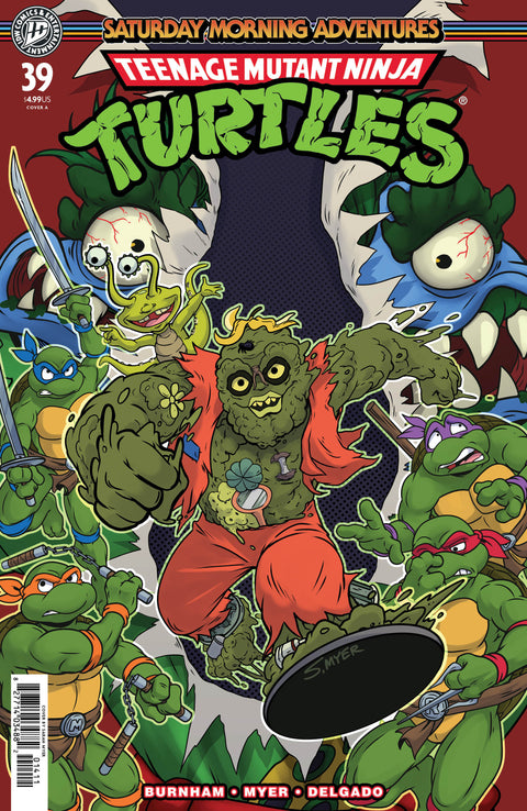 Teenage Mutant Ninja Turtles: Saturday Morning Adventures #39 Cover A (Myer) IDW Publishing Erik Burnham Sarah Myer Sarah Myer