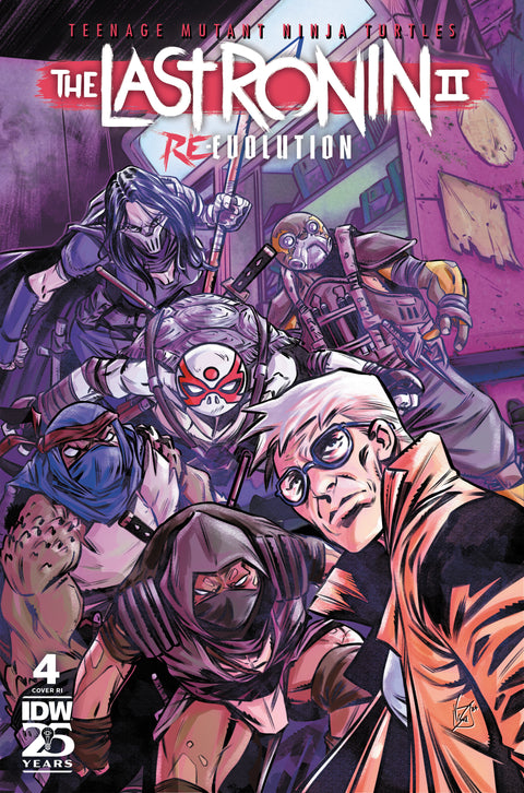 Teenage Mutant Ninja Turtles: The Last Ronin II—Re-Evolution #4 Variant RI (50) (Federici) 1:50 IDW Publishing Kevin Eastman Escorza Brothers Vincenzo Federici