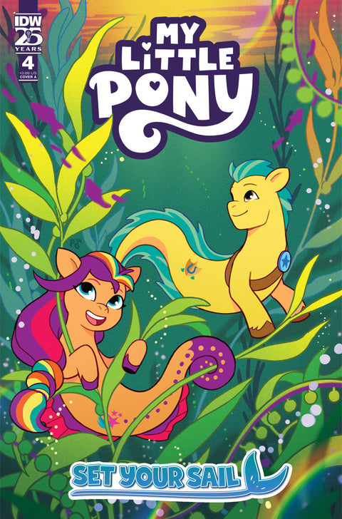 My Little Pony: Set Your Sail #4 Cover A (Ganucheau) IDW Publishing Megan Brown Amy Mebberson Paulina Ganucheau