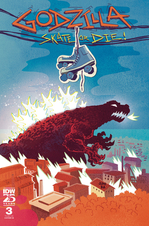 Godzilla: Skate or Die #3 Variant B (Ba) IDW Publishing Louie Joyce Louie Joyce Juni Ba
