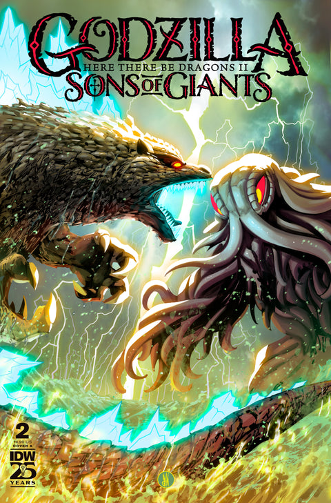 Godzilla: Here There Be Dragons II--Sons of Giants #2 Cover A (Miranda) IDW Publishing Frank Tieri Inaki Miranda Inaki Miranda