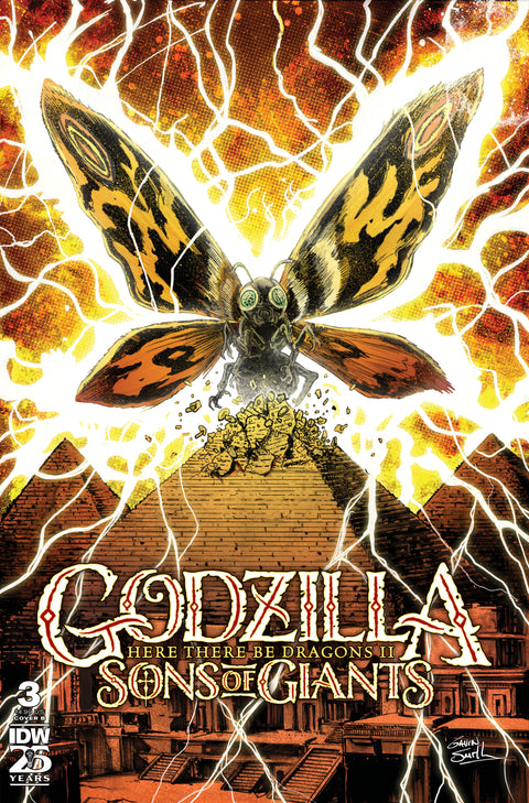 Godzilla: Here There Be Dragons II--Sons of Giants #3 Variant B (Smith) IDW Publishing Frank Tieri Inaki Miranda Gavin Smith