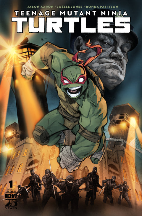 Teenage Mutant Ninja Turtles (2024) #1 Variant B (Jones) IDW Publishing Jason Aaron Joelle Jones Joelle Jones