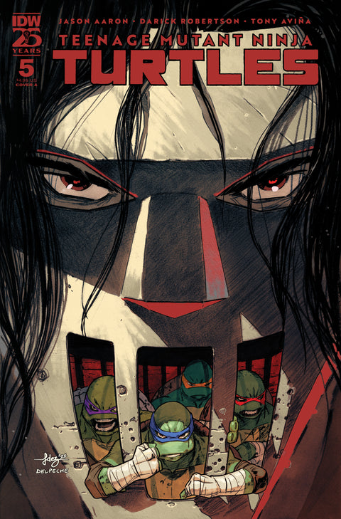 Teenage Mutant Ninja Turtles (2024) #5 Cover A (Fernandez) IDW Publishing Jason Aaron Darick Robertson Javier Fernandez