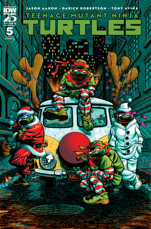 Teenage Mutant Ninja Turtles (2024) #5 Variant D (J. Gonzo)) (Copy)