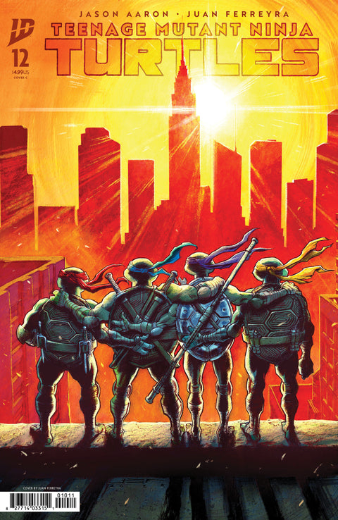 Teenage Mutant Ninja Turtles, Vol. 6 12 Comic Juan Ferreyra Variant IDW Publishing 2025