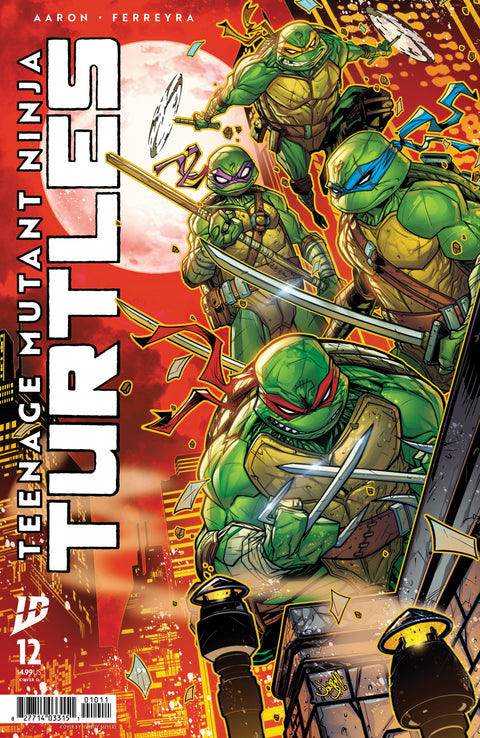 Teenage Mutant Ninja Turtles, Vol. 6 12 Comic Jonboy Meyers Variant IDW Publishing 2025