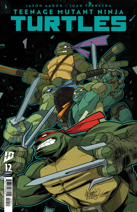 Teenage Mutant Ninja Turtles, Vol. 6 12 Comic David Lafuente Variant IDW Publishing 2025