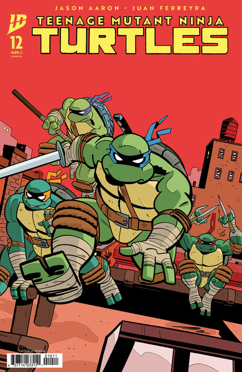Teenage Mutant Ninja Turtles, Vol. 6 12 Comic 1:25 Jacob Edgar Incentive IDW Publishing 2025