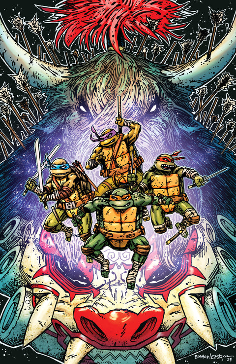 Teenage Mutant Ninja Turtles, Vol. 6 13 Comic 1:25 Kevin Eastman Incentive Virgin IDW Publishing 2025