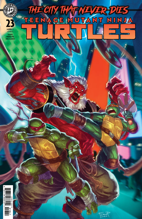 Teenage Mutant Ninja Turtles #23 Cover A (Pe) IDW Publishing Gene Luen Yang Fero Pe Fero Pe