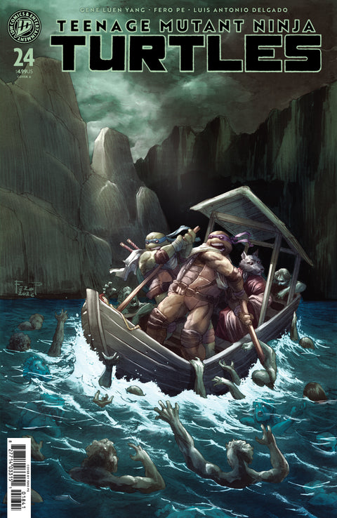 Teenage Mutant Ninja Turtles #24 Cover A (Pe) IDW Publishing Gene Luen Yang Fero Pe Fero Pe