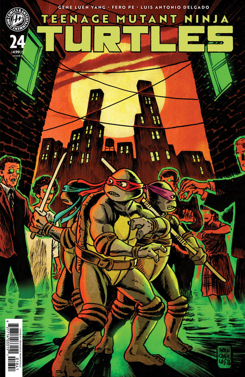 Teenage Mutant Ninja Turtles #24 Variant D (Francavilla) IDW Publishing Gene Luen Yang Fero Pe Francesco Francavilla