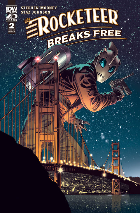 The Rocketeer: Breaks Free #2 Cover A (Wheatley) IDW Publishing Stephen Mooney Staz Johnson Doug Wheatley