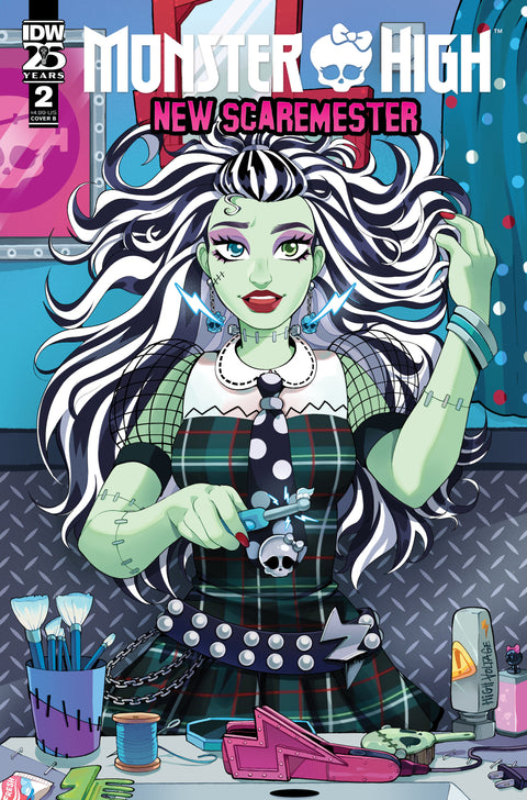 Monster High: New Scaremester #2 Variant B (Camacho) IDW Publishing Jacque Aye Caroline Shuda Luciannys Camacho