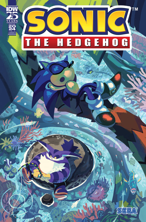 Sonic the Hedgehog: Annual 2024 Variant B (Fourdraine) IDW Publishing VARIOUS, VARIOUS Gigi Dutreix Nathalie Fourdraine