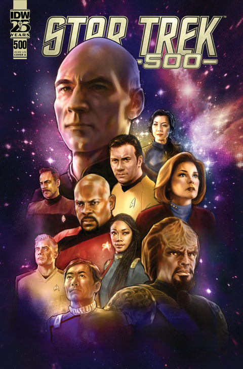Star Trek #500 Cover A (Jones) IDW Publishing Christopher Cantwell VARIOUS, VARIOUS Joelle Jones
