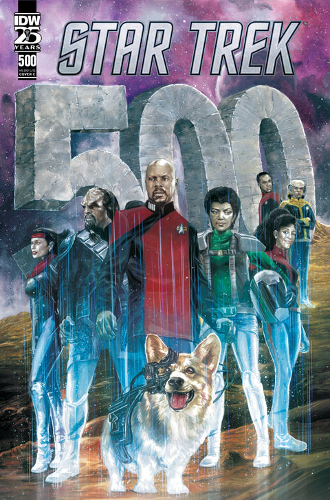 Star Trek #500 Variant C (Woodward) IDW Publishing Christopher Cantwell VARIOUS, VARIOUS JK Woodward
