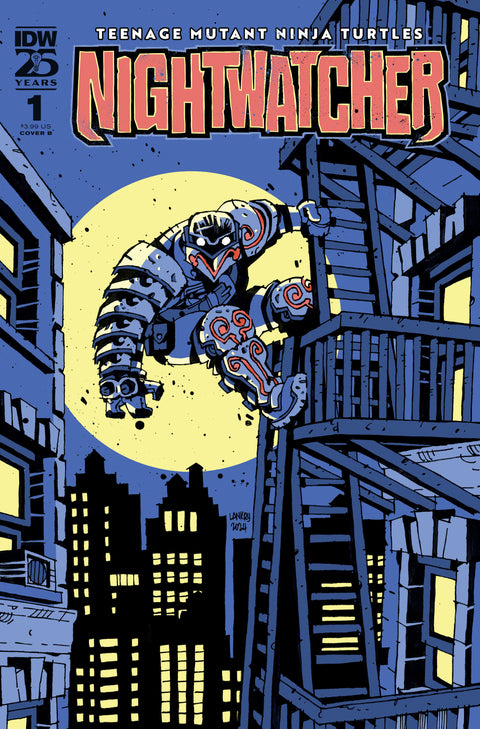 Teenage Mutant Ninja Turtles: Nightwatcher #1 Variant B (Lankry) IDW Publishing Juni Ba Fero Pe Jon Lankry