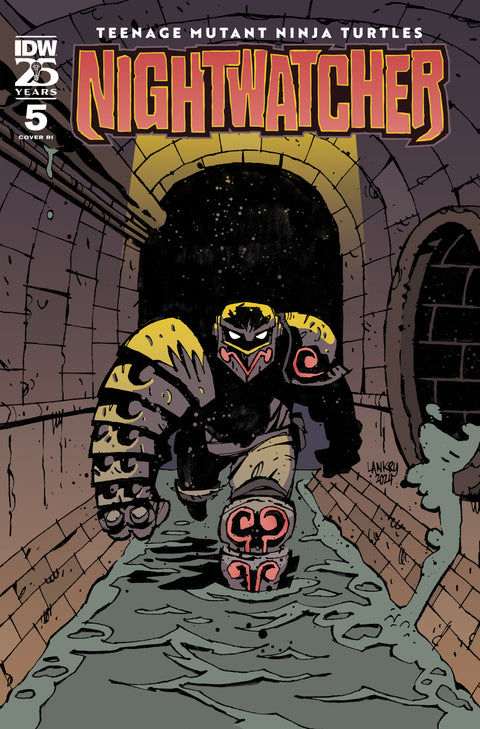 Teenage Mutant Ninja Turtles: Nightwatcher #5 Variant RI (10) (Lankry) 1:10 IDW Publishing Juni Ba Fero Pe Jon Lankry