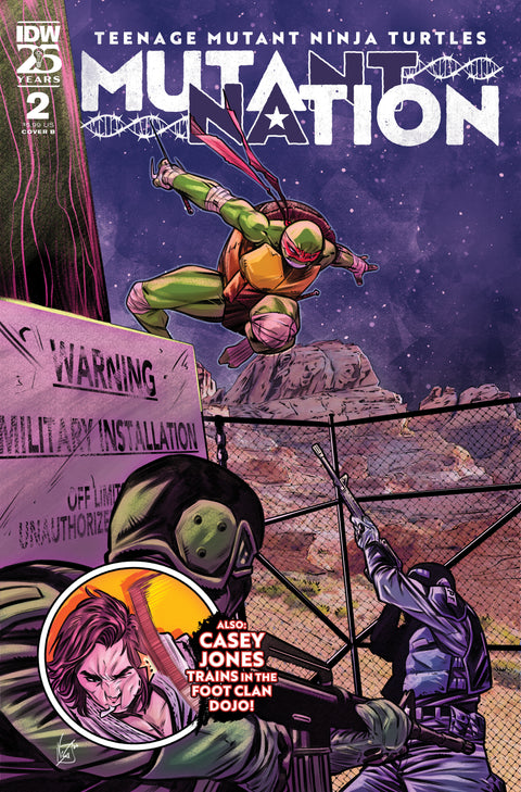 Teenage Mutant Ninja Turtles: Mutant Nation #2 Variant B (Federici) IDW Publishing Erik Burnham Vincenzo Federici Vincenzo Federici