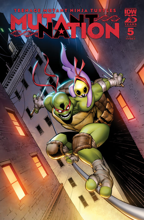 Teenage Mutant Ninja Turtles: Mutant Nation #5 Cover A (Dunbar) IDW Publishing Paul Allor Jose Jaro Max Dunbar