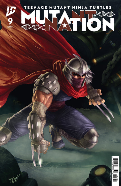 Teenage Mutant Ninja Turtles: Mutant Nation 9 Comic 1:10 Fero Pe Incentive IDW Publishing 2025