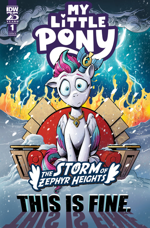 My Little Pony: The Storm of Zephyr Heights #1 Variant B (Price) IDW Publishing Jeremy Whitley Andy Price Andy Price