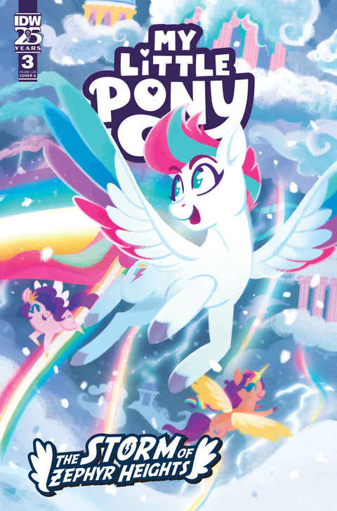 My Little Pony: The Storm of Zephyr Heights #3 Cover A (JustaSuta) IDW Publishing Jeremy Whitley Andy Price JustaSuta