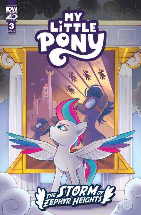 My Little Pony: The Storm of Zephyr Heights #3 Variant B (Coller) IDW Publishing Jeremy Whitley Andy Price Casey Coller