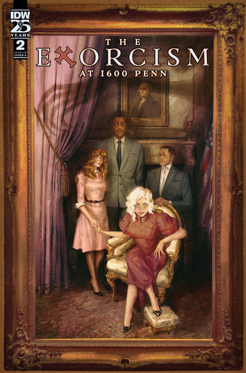 The Exorcism at 1600 Penn #2 Cover A (Del Rey) IDW Publishing Hannah Rose May Vanesa Del Rey Vanesa Del Rey