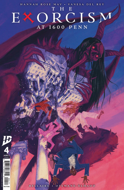 The Exorcism at 1600 Penn #4 Cover A (Del Rey) IDW Publishing Hannah Rose May Vanesa Del Rey Vanesa Del Rey