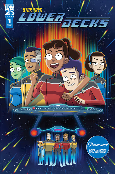 Star Trek: Lower Decks #1 Cover A (Charm) IDW Publishing Ryan North Derek Charm Derek Charm