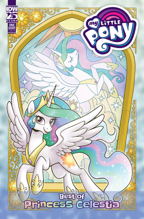 My Little Pony: Best of Princess Celestia Cover A (Hickey) IDW Publishing VARIOUS, VARIOUS VARIOUS, VARIOUS Brenda Hickey